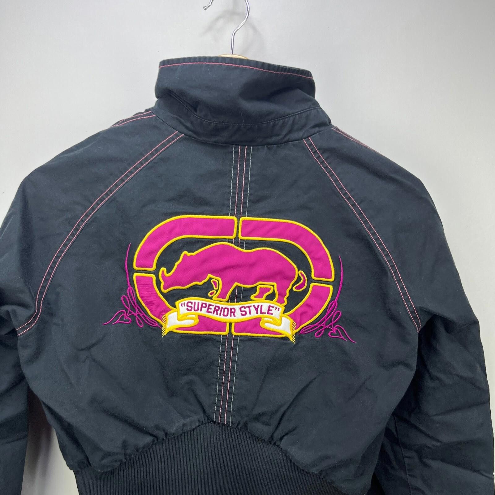 Other Vintage Y2K Ecko Red Zip Up Jacket Hip Hop Womens Large Size L / US 10 / IT 46 - 2 Thumbnail
