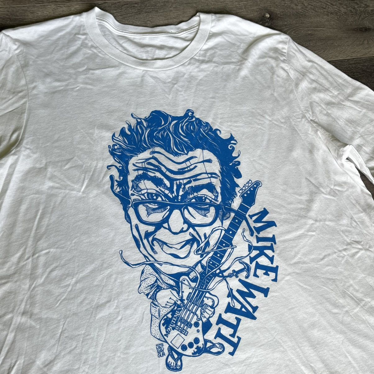 Band Tees Mike Watt Minutemen Old Bluey Limited Edition Band Tee Shirt Size US XL / EU 56 / 4 - 2 Thumbnail