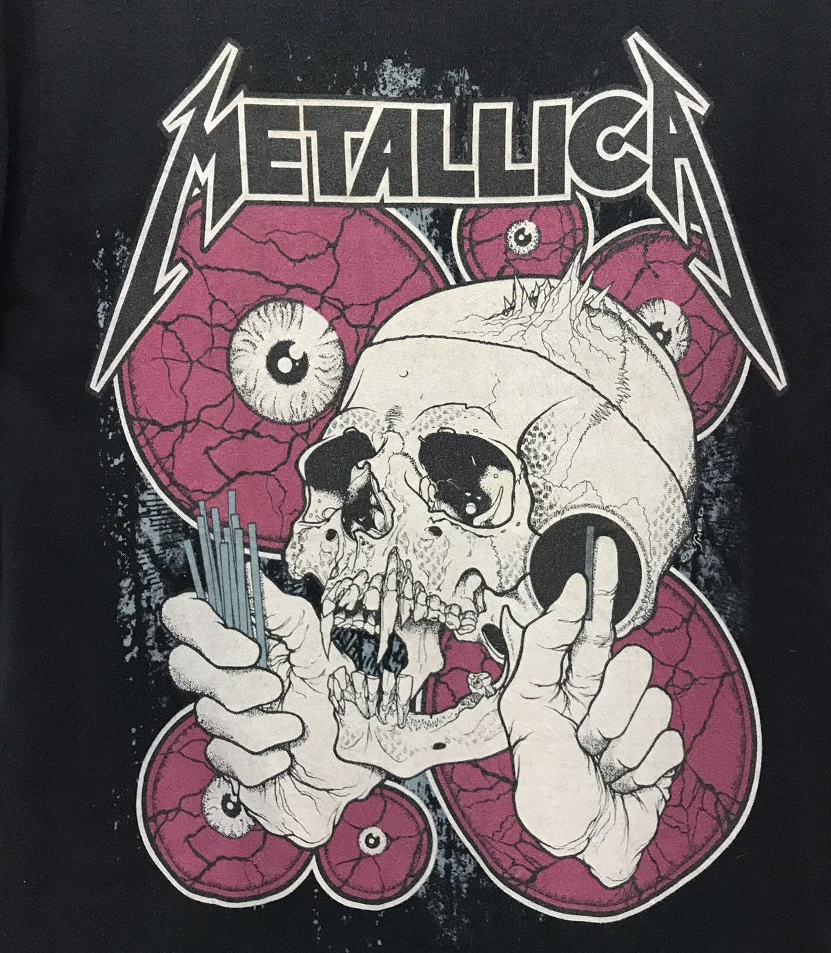 Metallica × Uniqlo Vintage Uniqlo Metallica Shirt Size US L / EU 52-54 / 3 - 3 Thumbnail