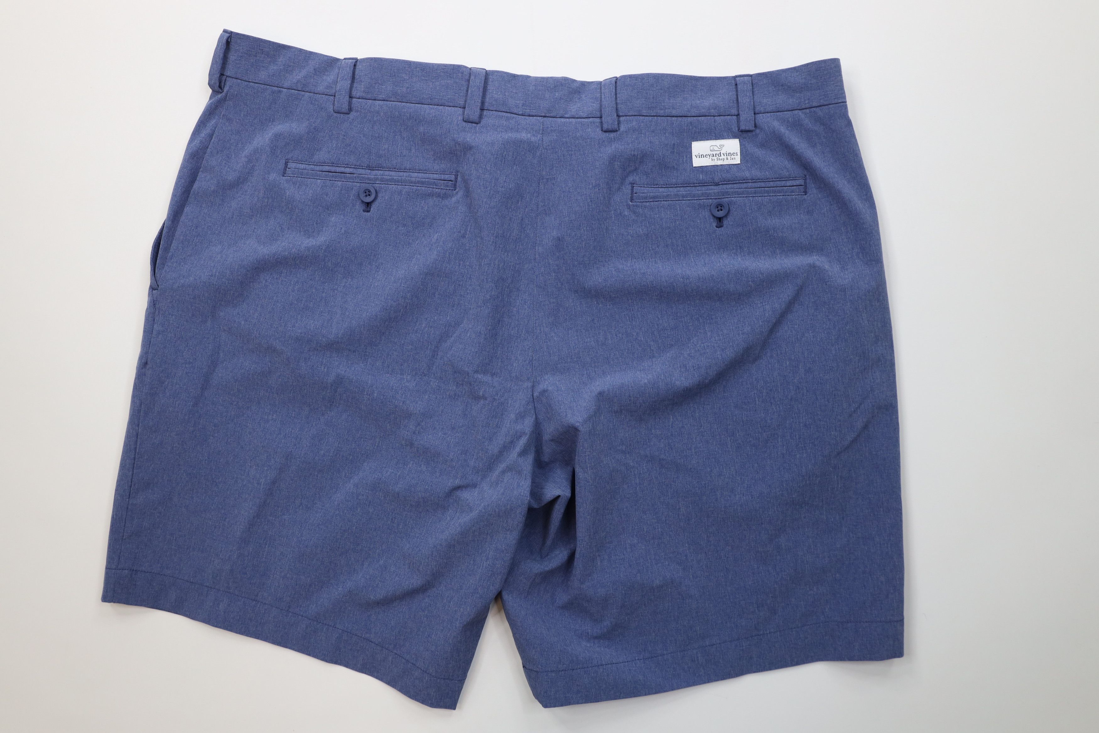 Vineyard Vines Vineyard Vines Knit Chino Golf Shorts Blue Chambray Size US 44 / EU 60 - 7 Thumbnail