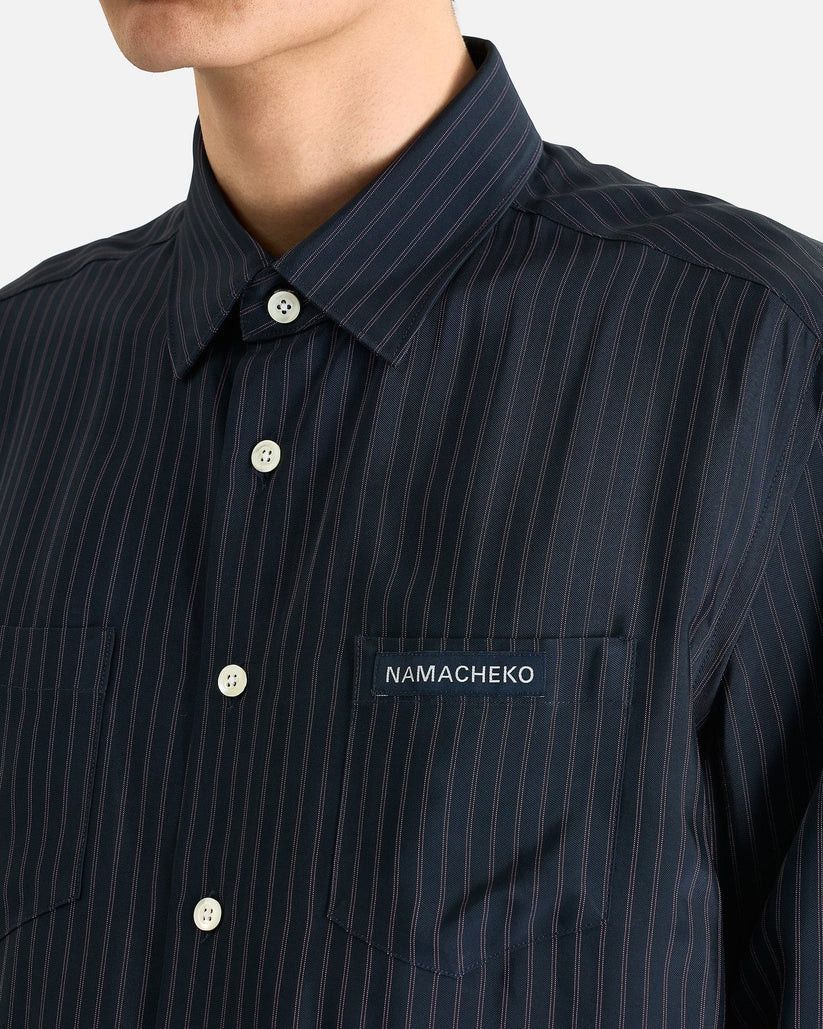 Namacheko o1s1v1r1oon0825 Guardia Shirt in Midnight Blue Size US L / EU 52-54 / 3 - 5 Thumbnail
