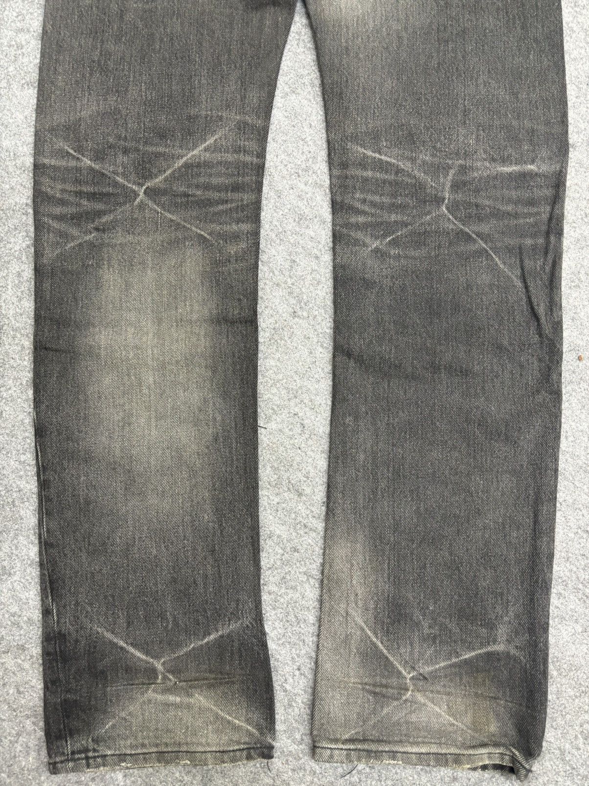 Designer 💥Archival💥H.N.B.M Sick Designer Curve Suspender Jeans F500 Size US 34 / EU 50 - 14 Thumbnail