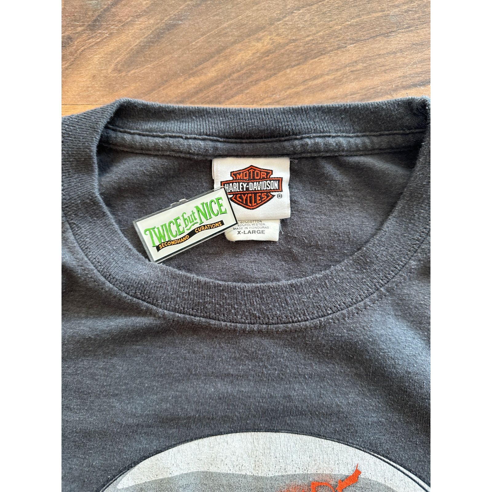 Harley Davidson Tripps Harley Davidson Skull Head with Helmet Size XL Size US XL / EU 56 / 4 - 2 Thumbnail