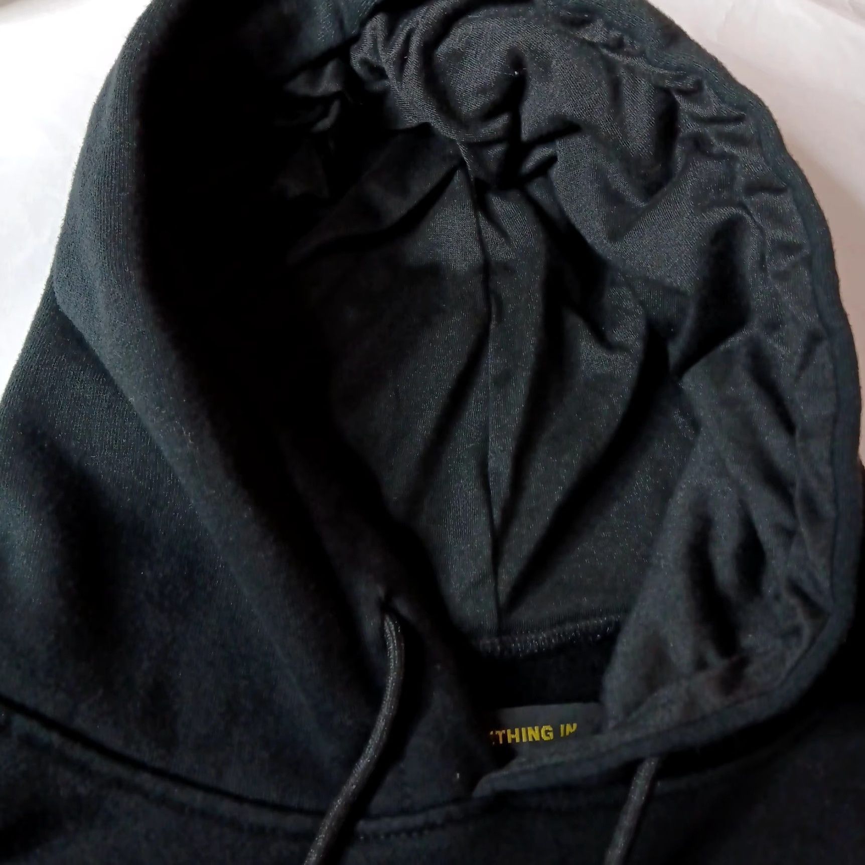 Olive VINTAGE Assholes Live Forever Hoodie Sweatshirt M Black Goth Skeleton Flames Pullover Thriving in Hell Mens Size US M / EU 48-50 / 2 - 4 Thumbnail