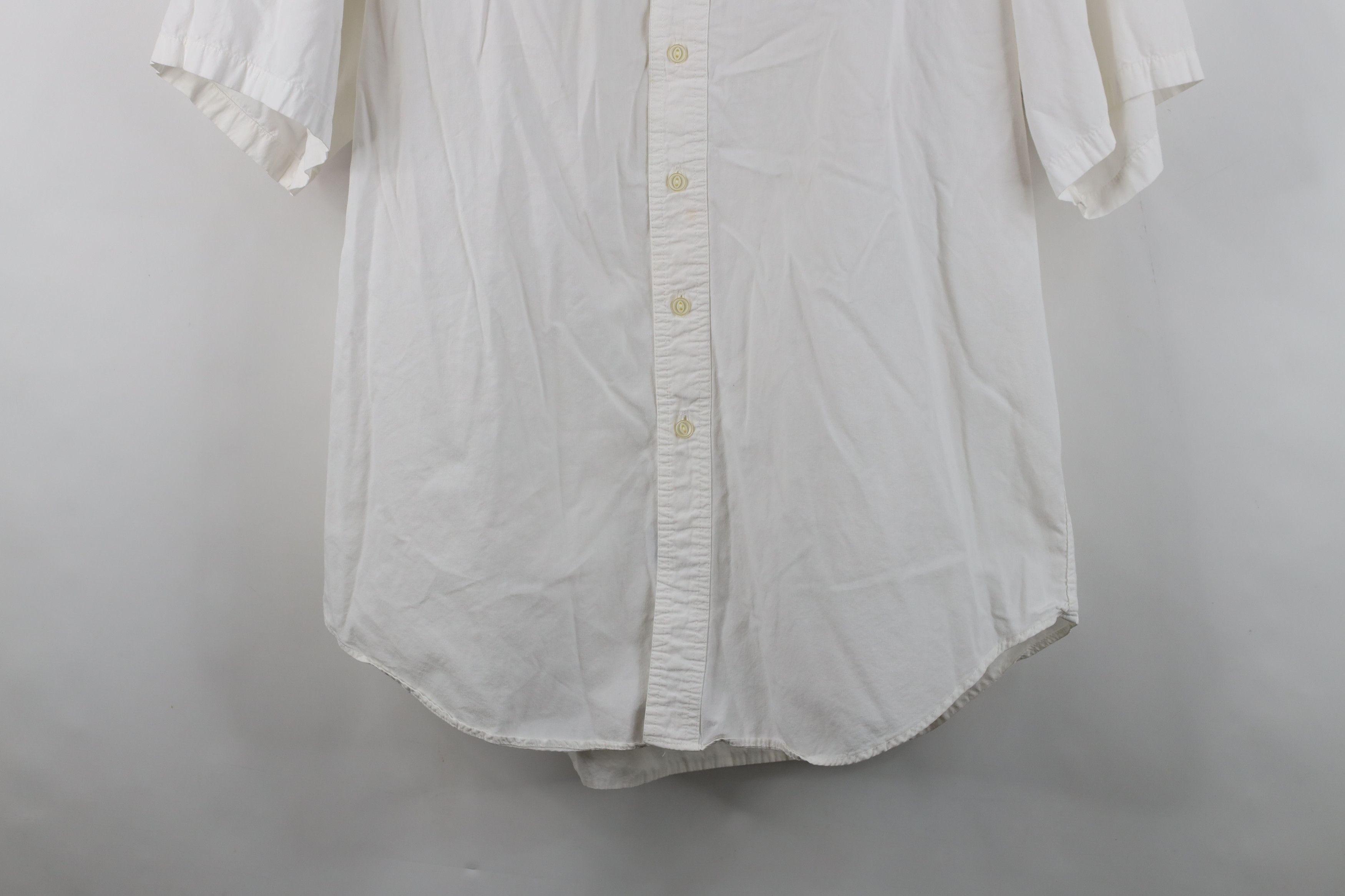Ralph Lauren Vintage 90s Chaps Ralph Lauren Short Sleeve Collared Shirt Size US L / EU 52-54 / 3 - 3 Thumbnail