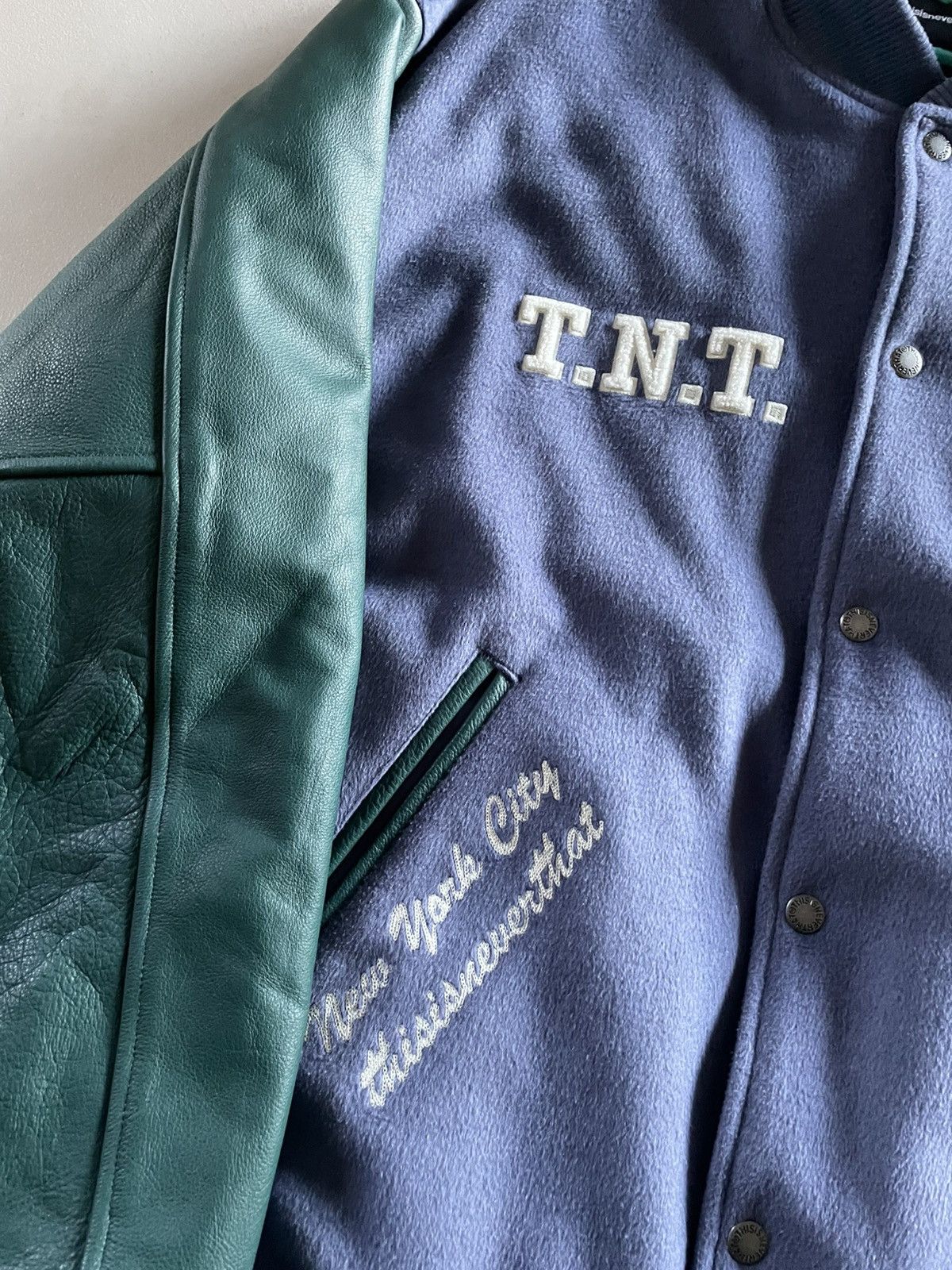 thisisneverthat thisisneverthat x New Era New York Yankees Varsity Jacket Size US L / EU 52-54 / 3 - 2 Thumbnail