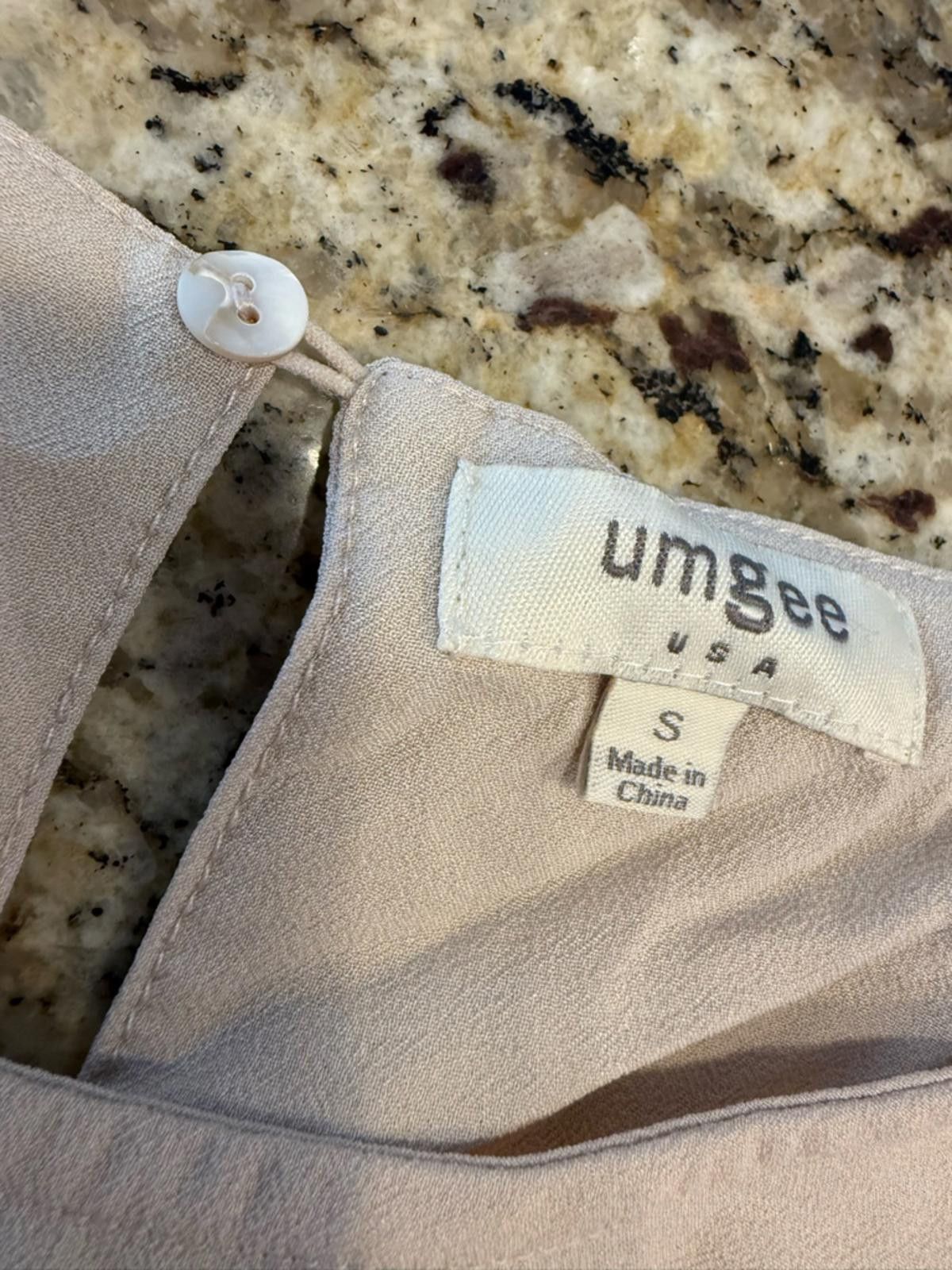 Other Umgee beige top crop sleeves coquette bow SZ SM Size S / US 4 / IT 40 - 8 Thumbnail