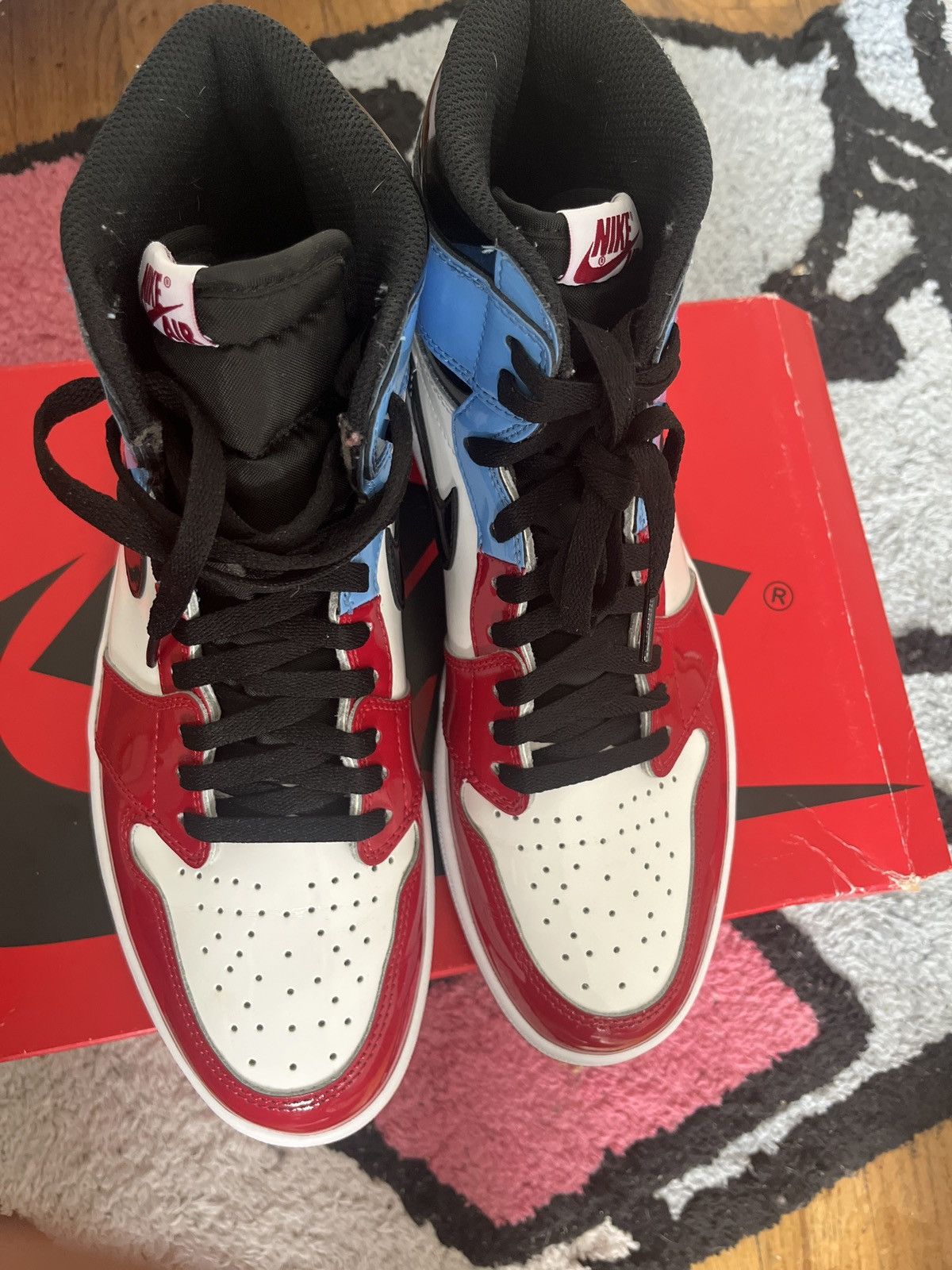 Jordan Brand Jordan 1 "Fearless UNC Chicago" Size US 11 / EU 44 - 3 Thumbnail