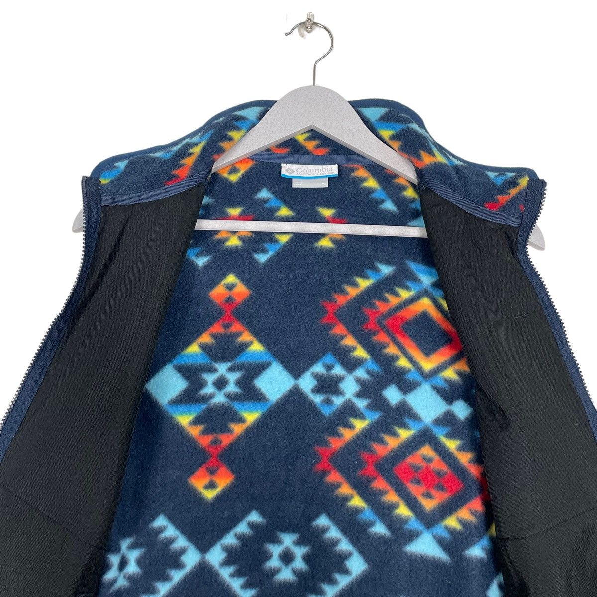 Japanese Brand × Native 💥NATIVE COLUMBIA MICRO FLEECE ZIPPER VEST Size US M / EU 48-50 / 2 - 10 Thumbnail