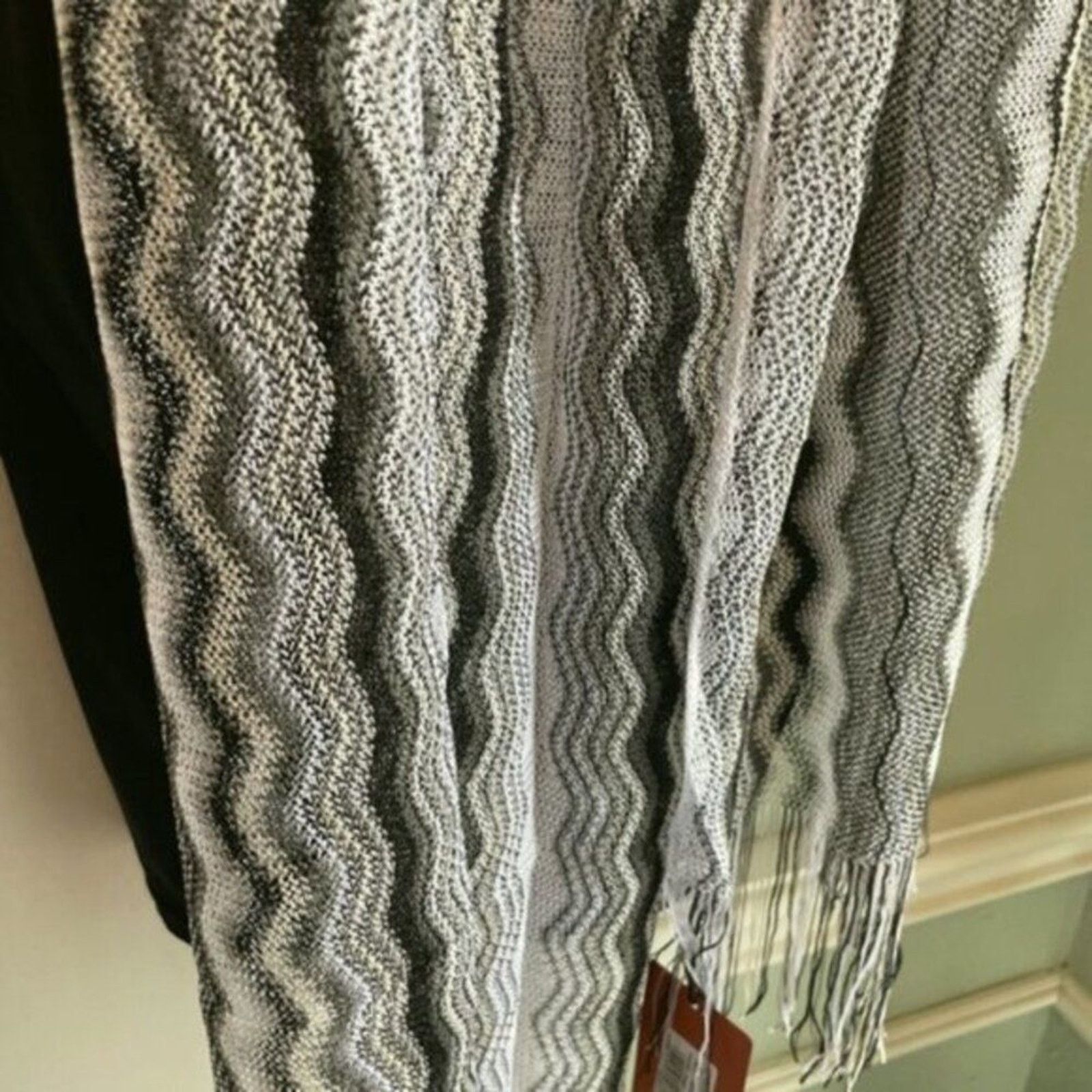 Missoni Missoni grey zigzag scarf Size ONE SIZE - 7 Thumbnail