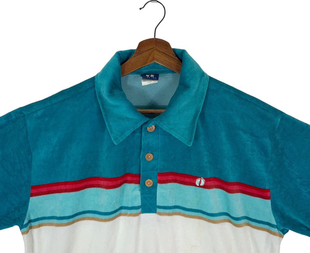 Hang Ten × Vintage Vintage Hang Ten Surf Tee Collar Size US M / EU 48-50 / 2 - 2 Thumbnail