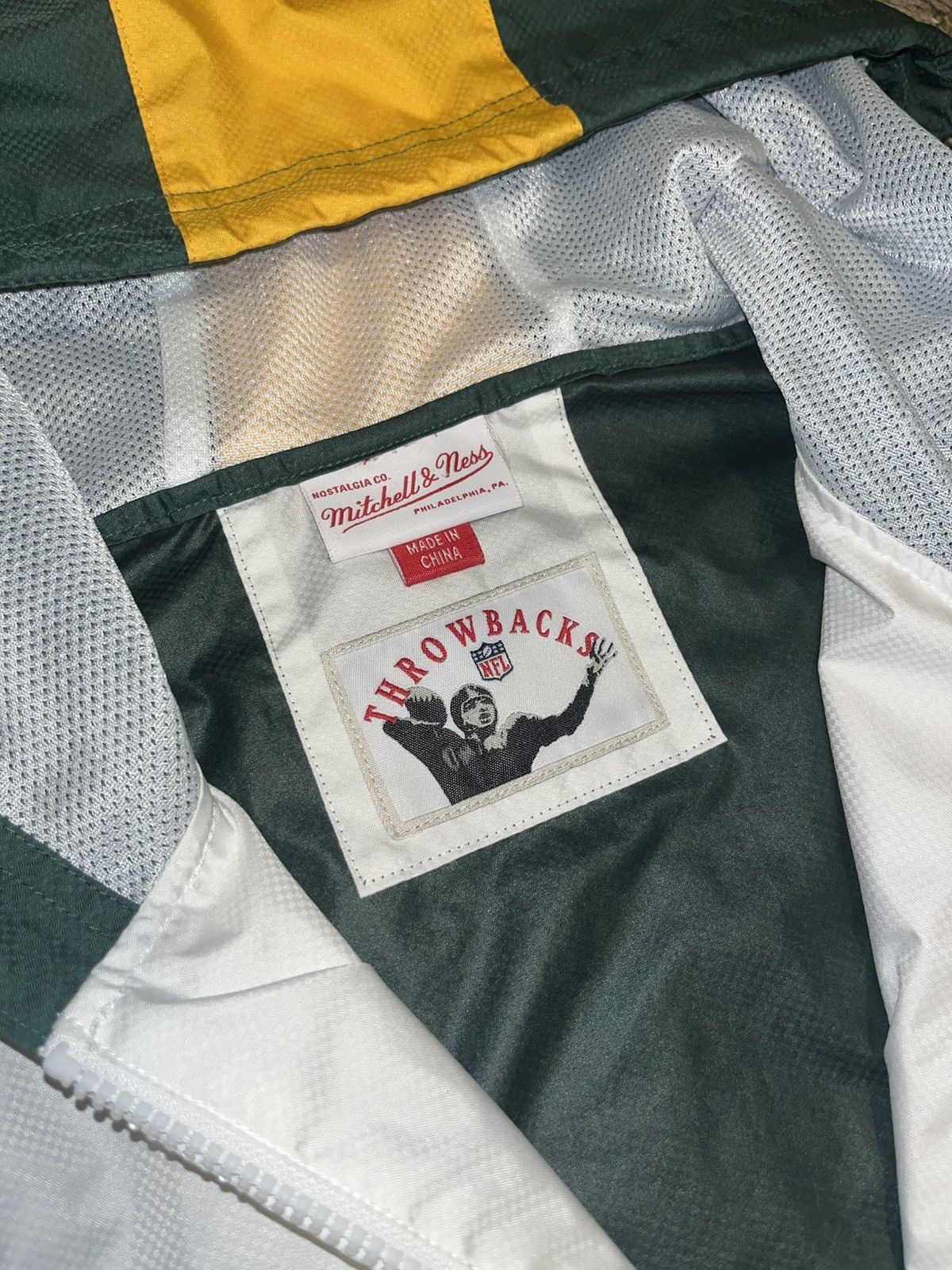 Mitchell & Ness Mitchell & Ness Throwbacks Green bay Packers windbreaker Size US L / EU 52-54 / 3 - 3 Thumbnail