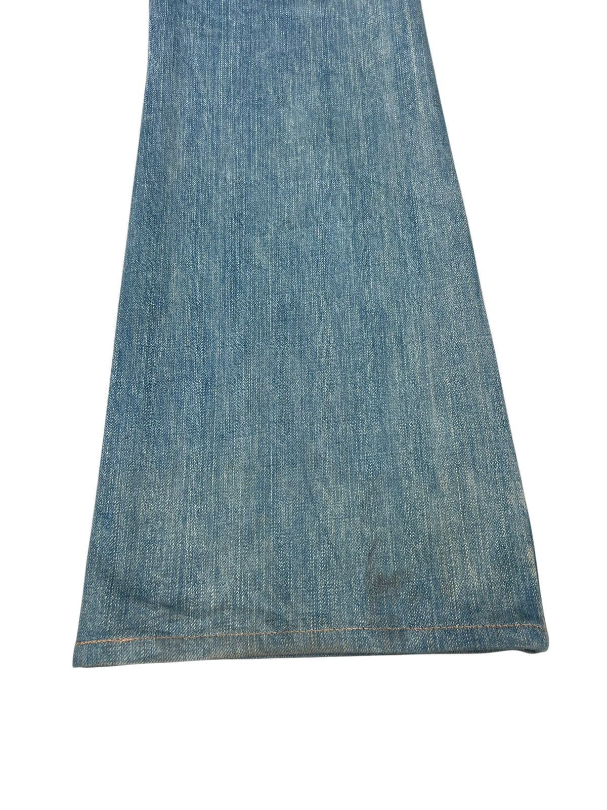 If Six Was Nine Dirty Mud Denim Vintage Acoustic Japan Flare Jeans Size US 31 - 21 Thumbnail