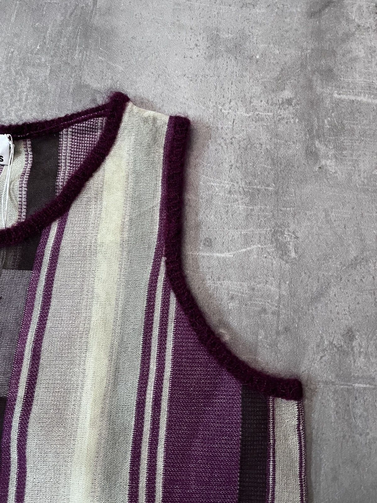 Acne Studios Acne Studios striped tank top cotton wool mohair Size US M / EU 48-50 / 2 - 4 Thumbnail