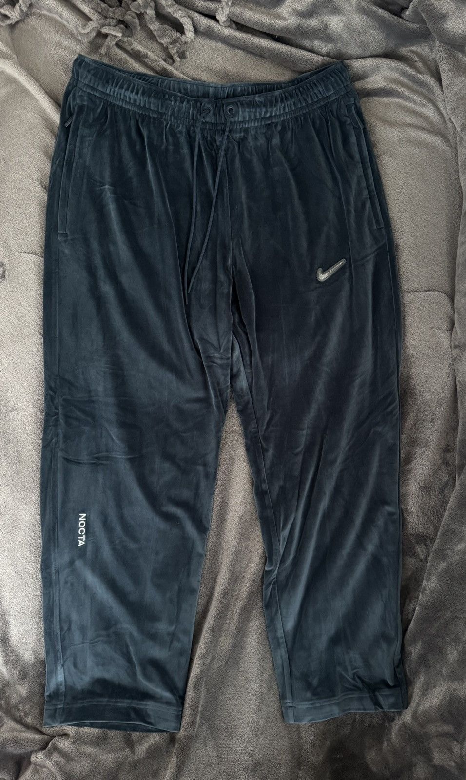NOCTA × Nike Nike x Nocta Swarovski Velour pants Size US 32 / EU 48 - 2 Thumbnail