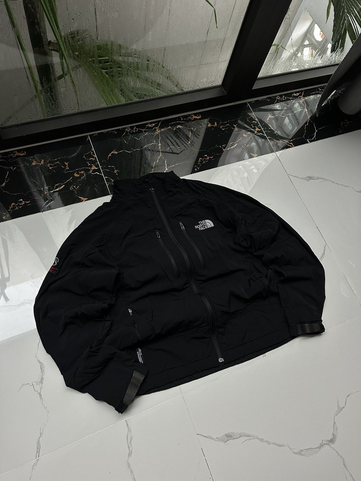 THE NORTH FACE VINTAGE DOUBLE LOGO SOFTSHELL JACKET