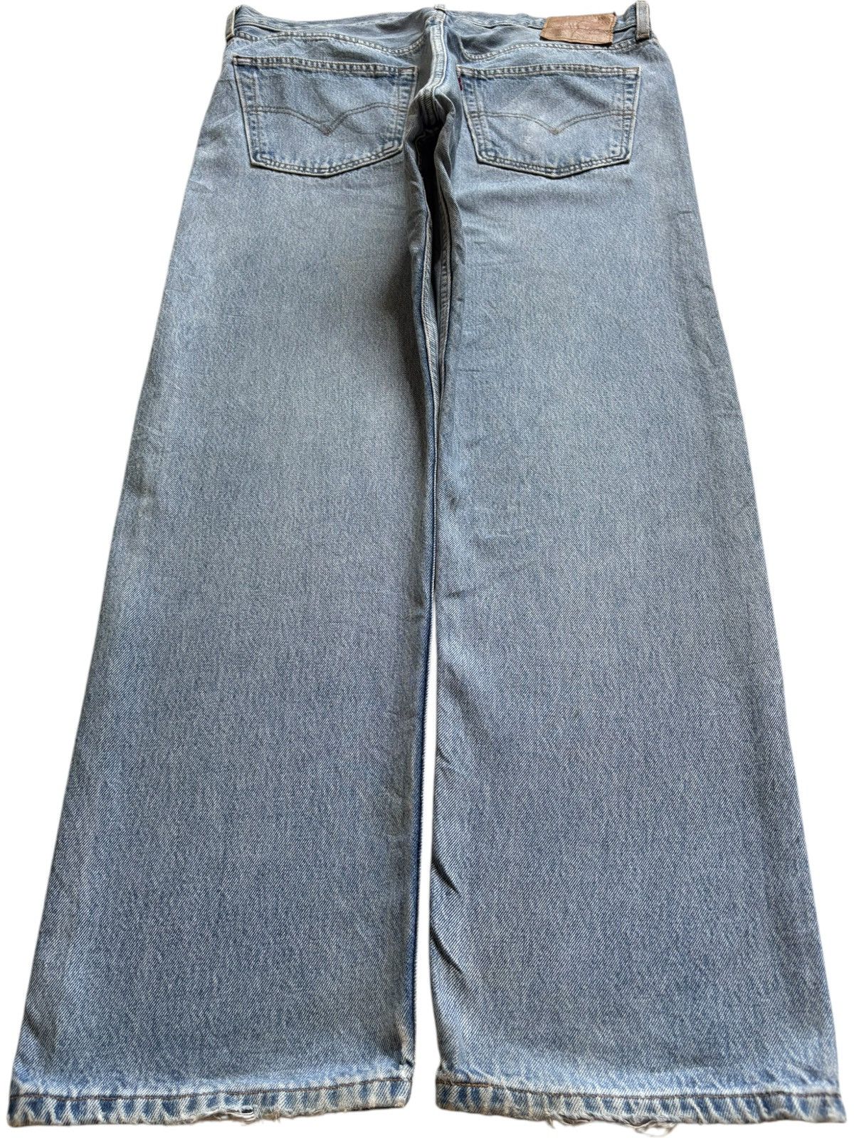 Levi's Vintage 90s Levis 501 Blue Wash Loose Baggy Jeans Size US 36 / EU 52 - 2 Thumbnail