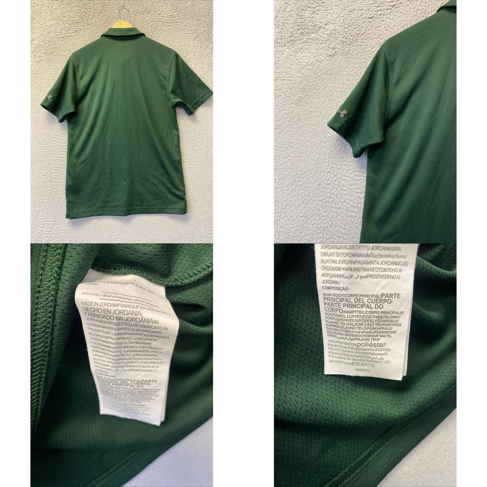 Under Armour Under Armour golf shirt Green Polo Colorado State Rams Small /107-58 Size US S / EU 44-46 / 1 - 8 Thumbnail