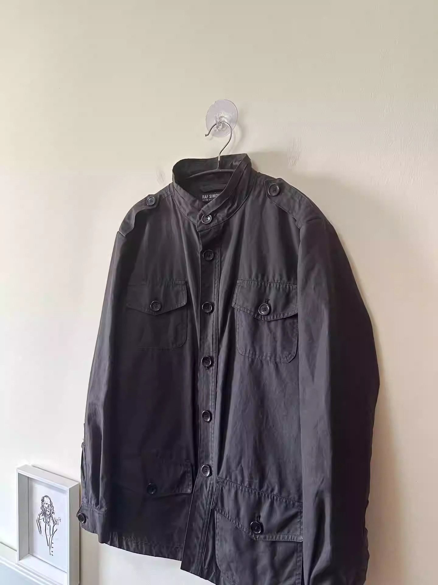 Raf Simons raf simons 04aw WAVES m65 jacket brushed wax coating jacket Size US S / EU 44-46 / 1 - 3 Thumbnail