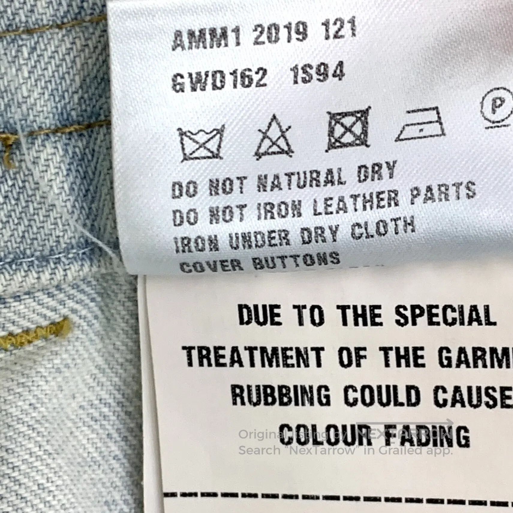 Miu Miu Miu Miu Light blue single-breasted cotton casual denim hal Size 37" - 9 Thumbnail