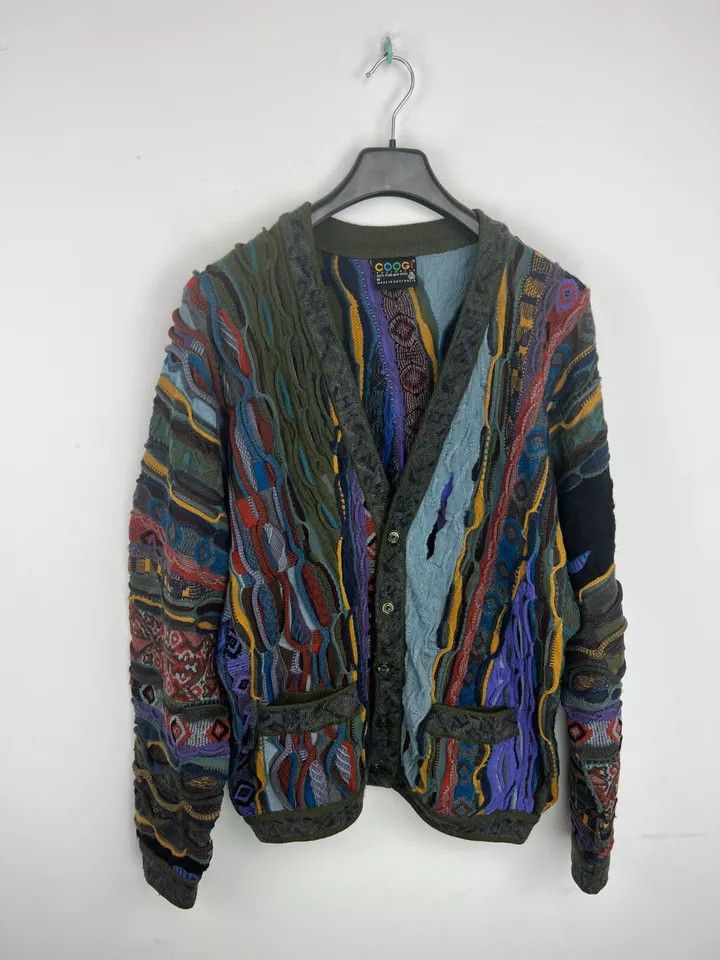 Coogi Vintage COOGI Australia Knit Cardigan Sweater RARE Size M Size US M / EU 48-50 / 2 - 14 Thumbnail
