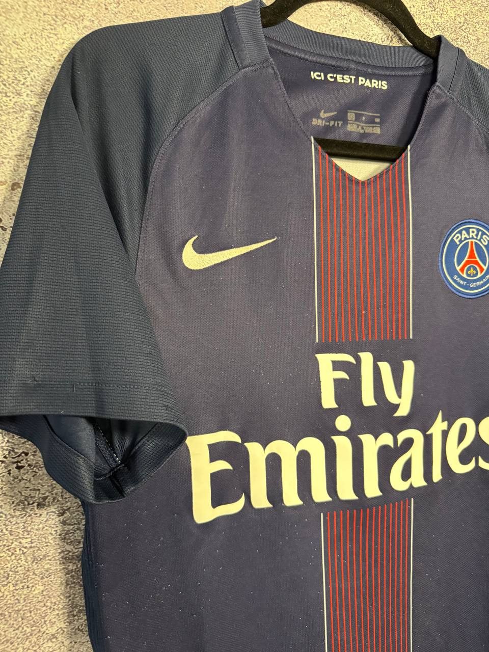 Nike × Vintage Vintage PSG 2016/17 Nike Soccer Jersey Blokcore Small Size US S / EU 44-46 / 1 - 6 Thumbnail