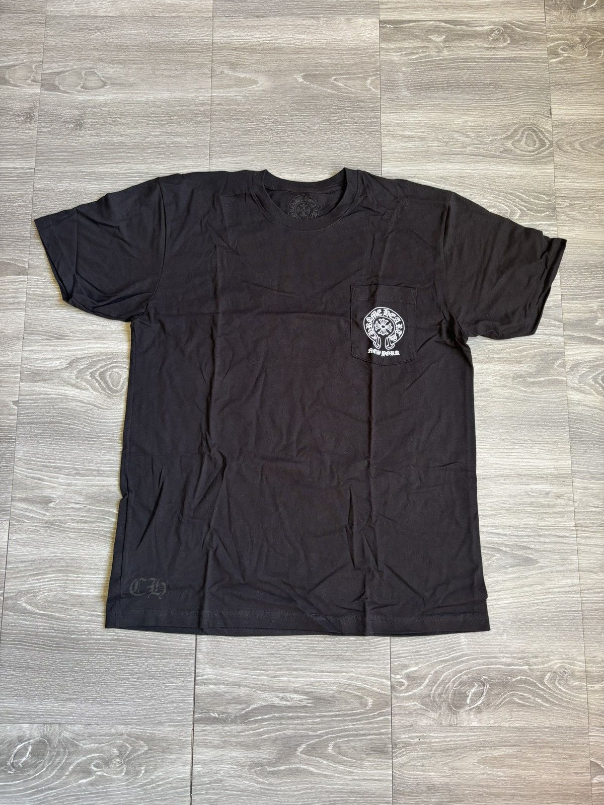 Chrome Hearts Chrome Hearts Black New York Horseshoe Tee Size US S / EU 44-46 / 1 - 2 Thumbnail