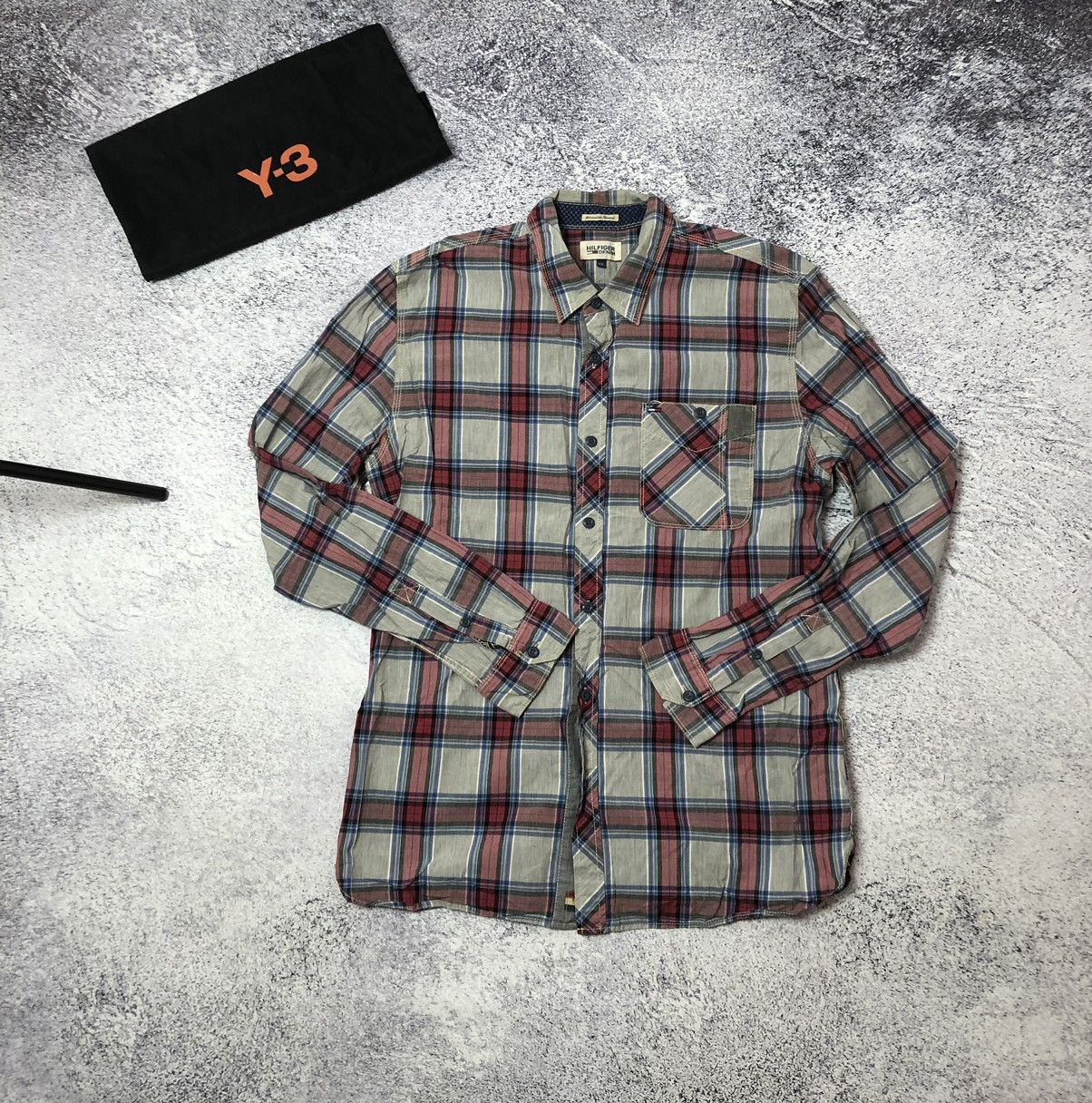 Japanese Brand × Tommy Hilfiger Men’s shirt Tommy Hilfiger size Xl y2k vintage casual Size US XXL / EU 58 / 5 - 1 Thumbnail