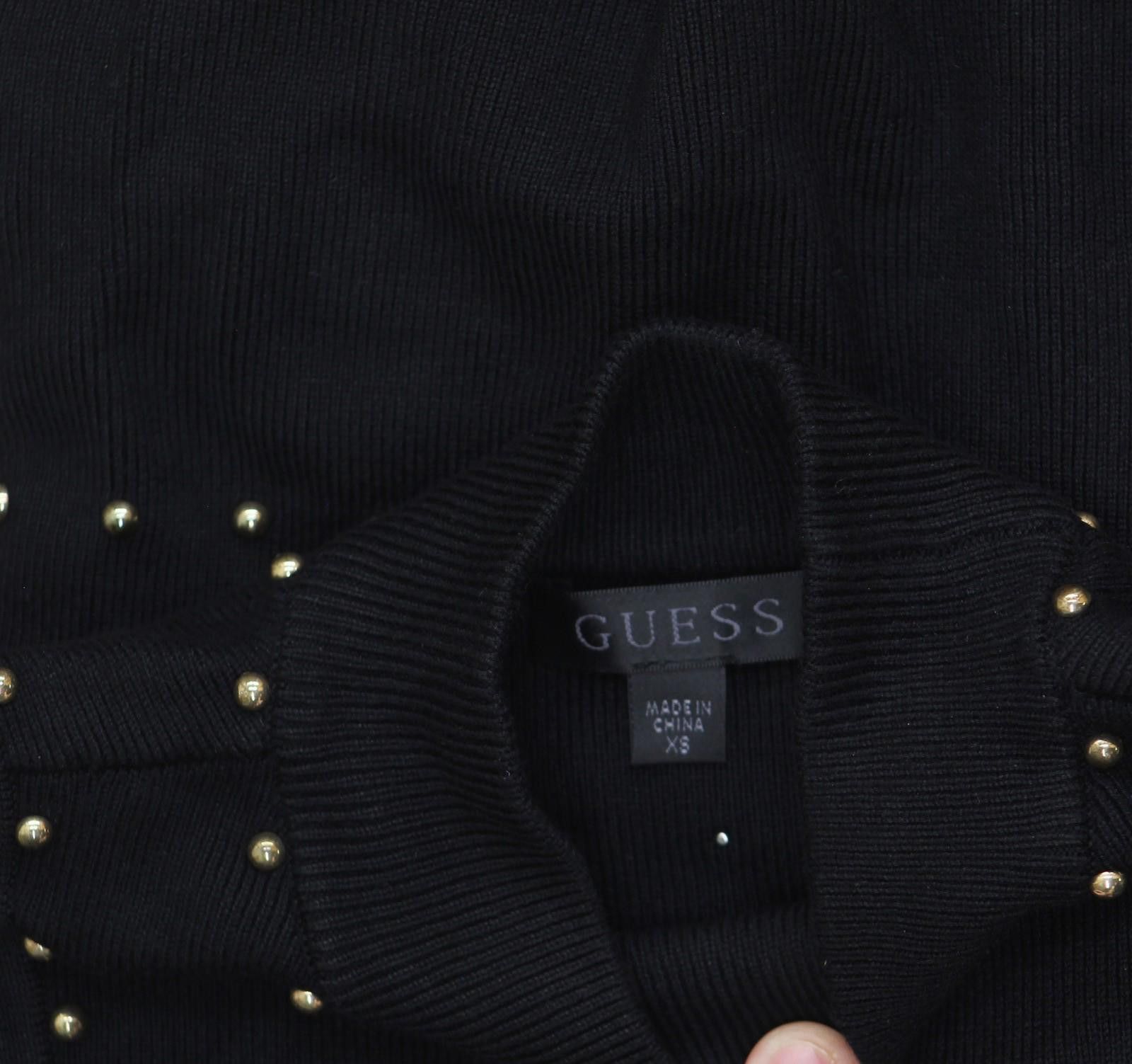 Guess Nwt Guess Veronika Sweater Dress D4bk01z1090 Jet Black Xs Size XS / US 0-2 / IT 36-38 - 4 Thumbnail