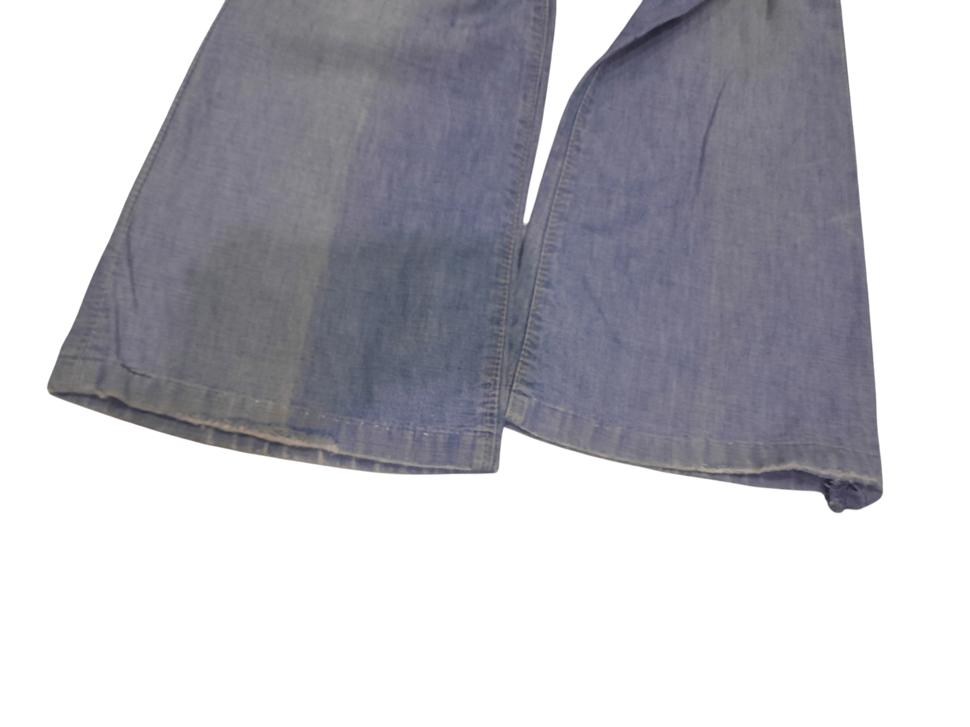 Japanese Brand 70s Big Stone Scovill Flare Denim (F527) W26 Size US 26 / EU 42 - 6 Thumbnail