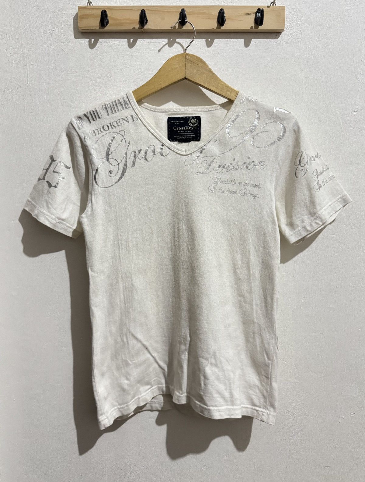Hysteric Glamour Y2k Crosskeys Poem Grunge ifsixwasnine tshirt Size US S / EU 44-46 / 1 - 1 Thumbnail