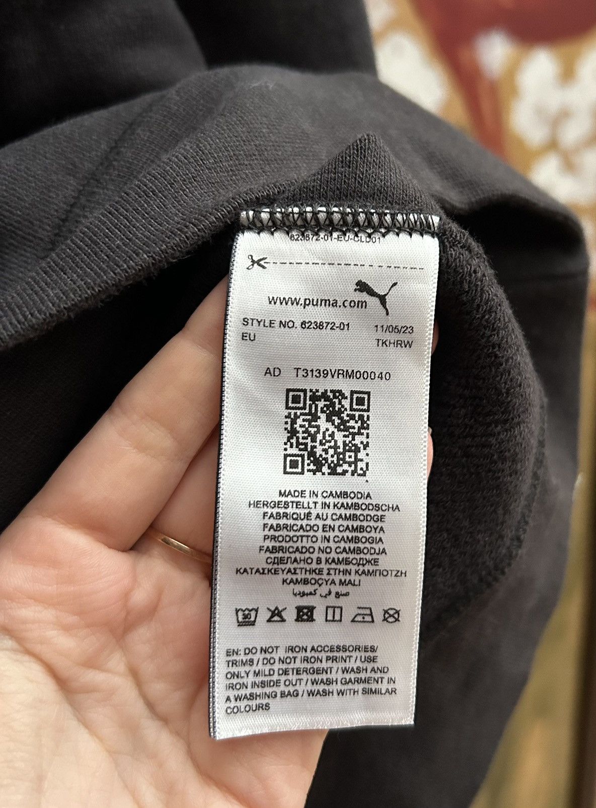 Noah × Puma Puma X NOAH Graphic Black Hoodie 14oz French Terry Cotton Size US S / EU 44-46 / 1 - 8 Thumbnail
