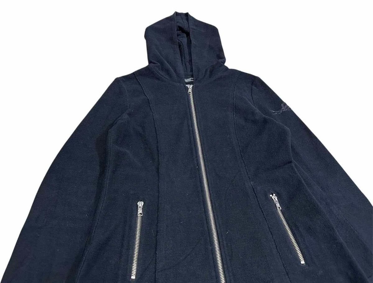 If Six Was Nine × Japanese Brand × Le Grande Bleu (L.G.B.) 🔥Y2K Archived Royal Order Frayed Zip Up Hoodie GothPunk Size US M / EU 48-50 / 2 - 8 Thumbnail