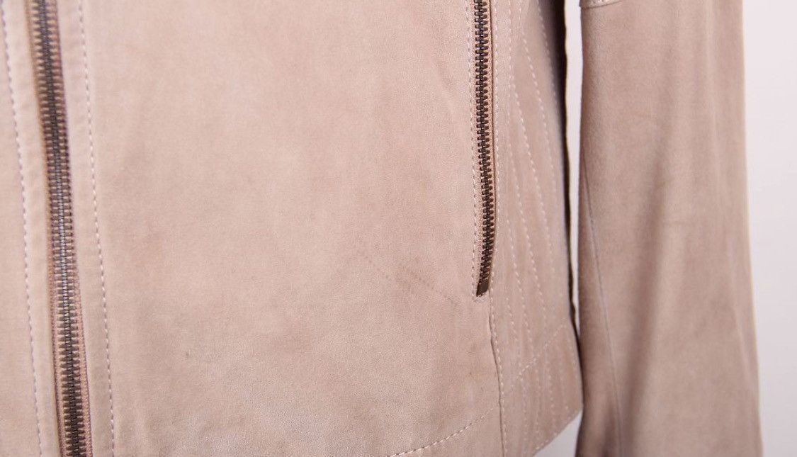 Brunello Cucinelli Brunello Cucinelli Suede Leather Biker Jacket Size US S / EU 44-46 / 1 - 3 Thumbnail