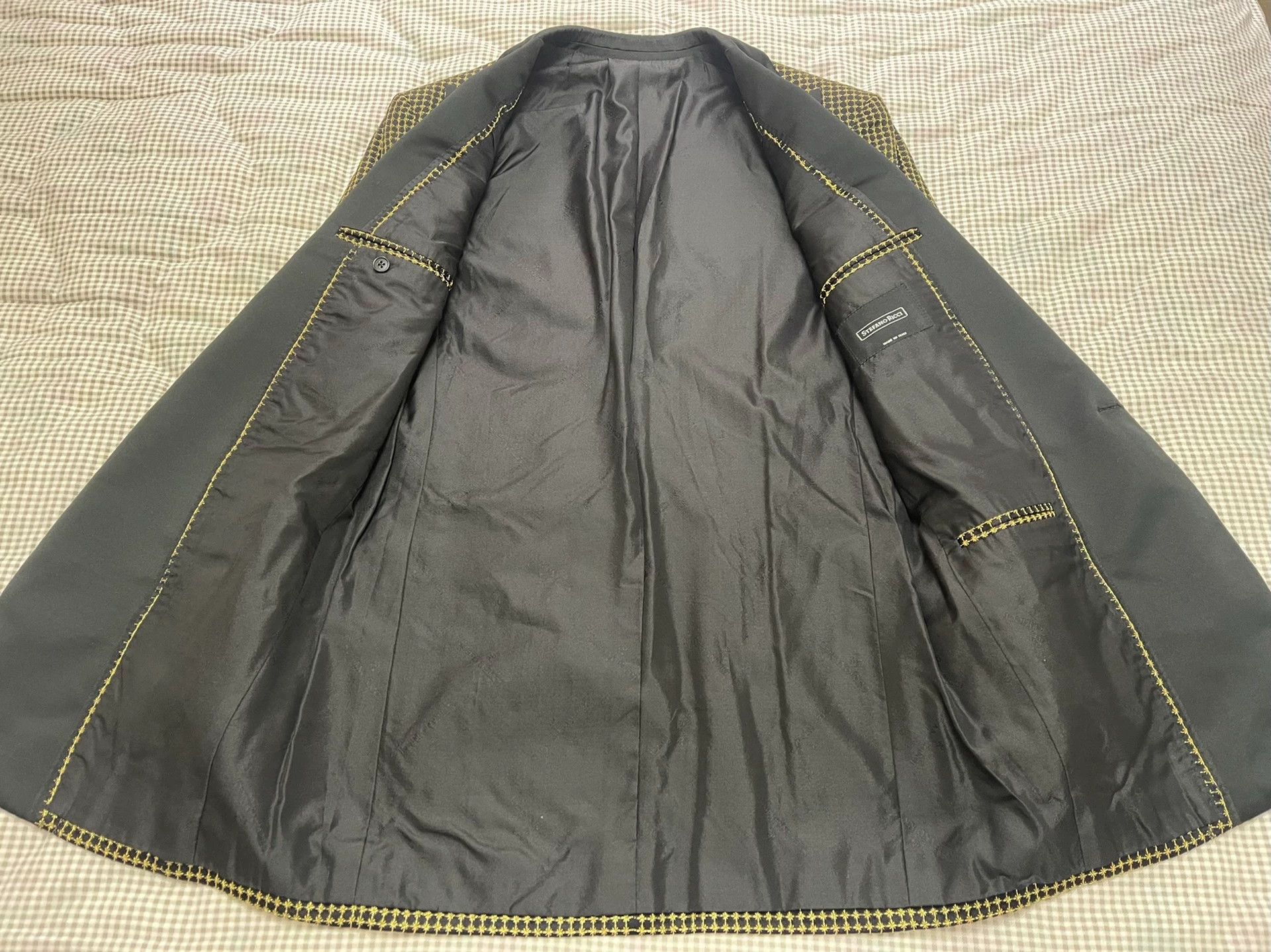 Stefano Ricci Stefano Ricci Custom Tux 48 Mens Black Gold Embro Size US M / EU 48-50 / 2 - 3 Thumbnail