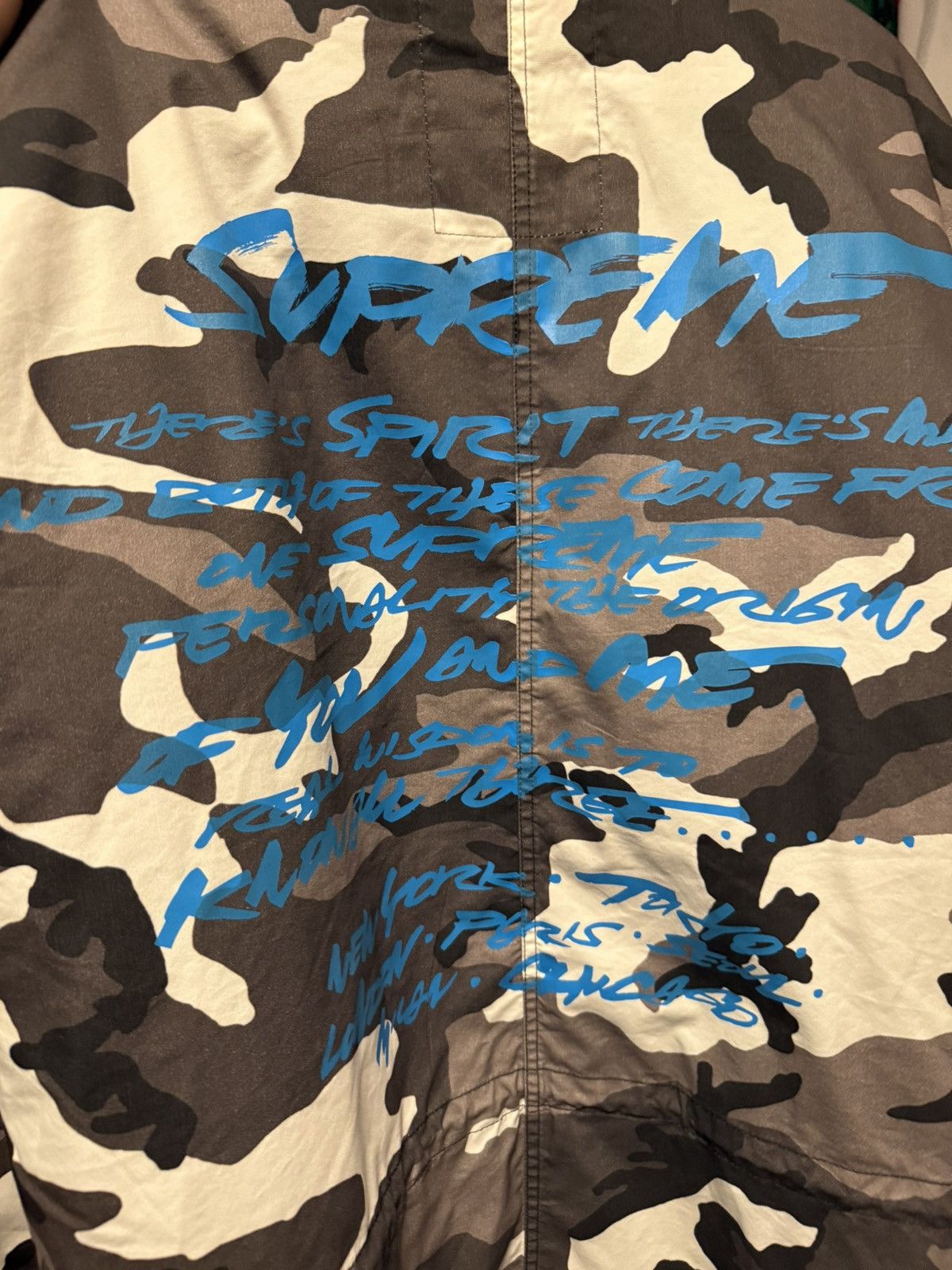 Futura × Supreme Supreme Futura Fishtail Parka SS24 Size US S / EU 44-46 / 1 - 6 Thumbnail