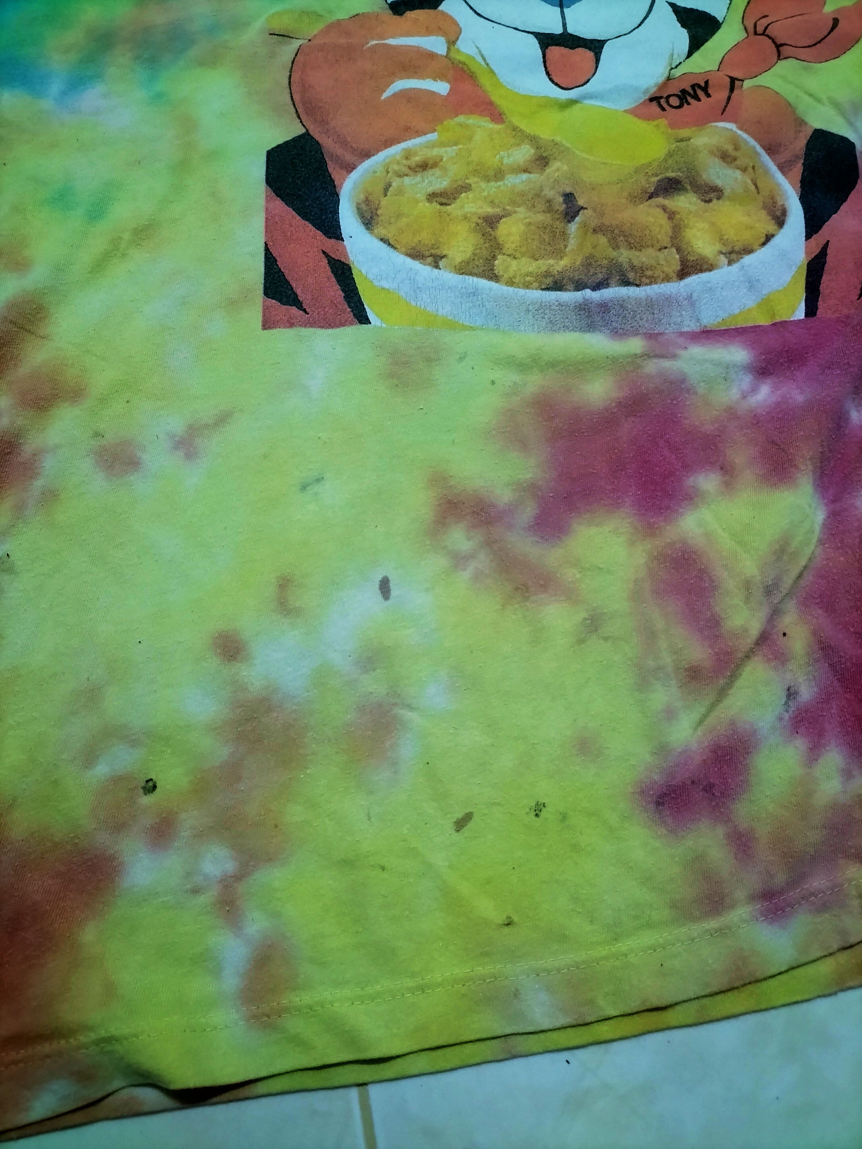 Cartoon Network Kellogg's Frosties Tye Dye T shirt food commercial big size Size US XXL / EU 58 / 5 - 5 Thumbnail