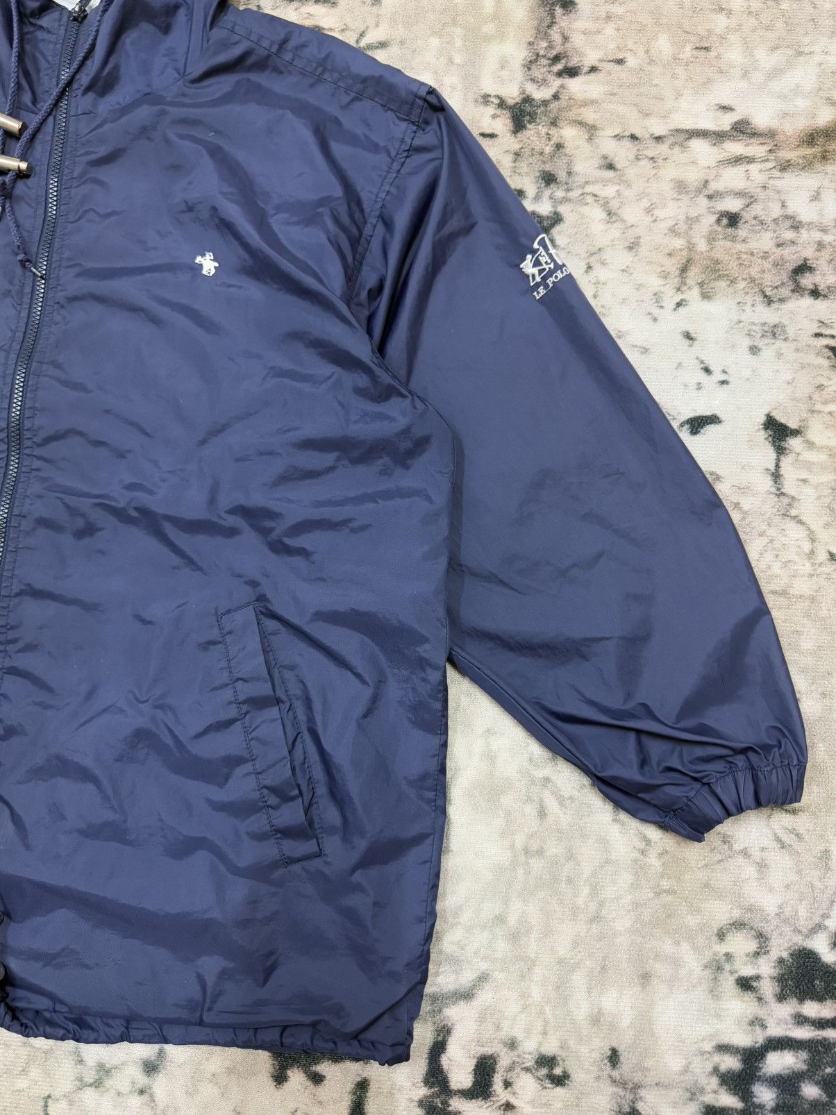 Japanese Brand Polo Le Polo A Deauville Double Breaster Windbreaker Jacket Size US L / EU 52-54 / 3 - 5 Thumbnail