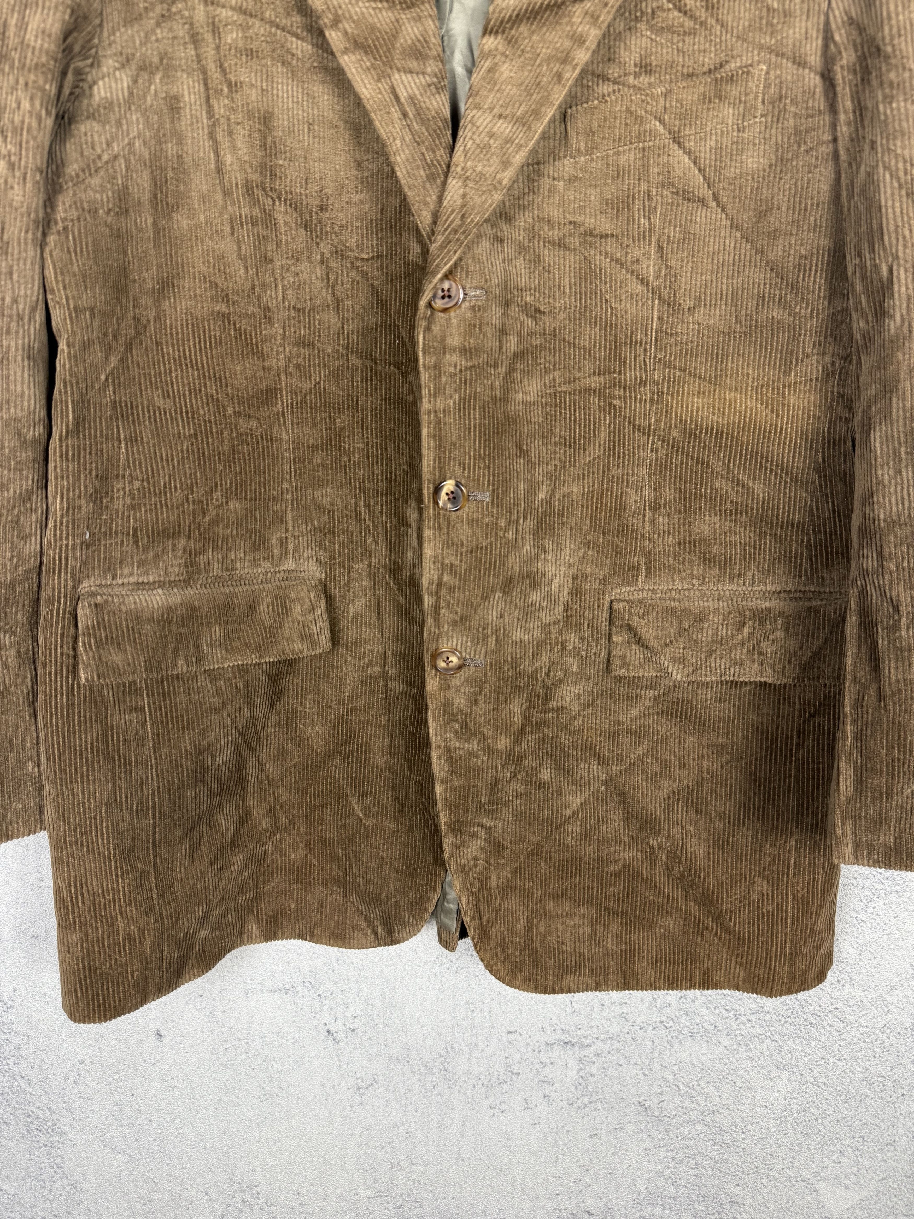 Polo Ralph Lauren Vintage Polo Ralph Lauren Corduroy Blazer Size 44R - 4 Thumbnail