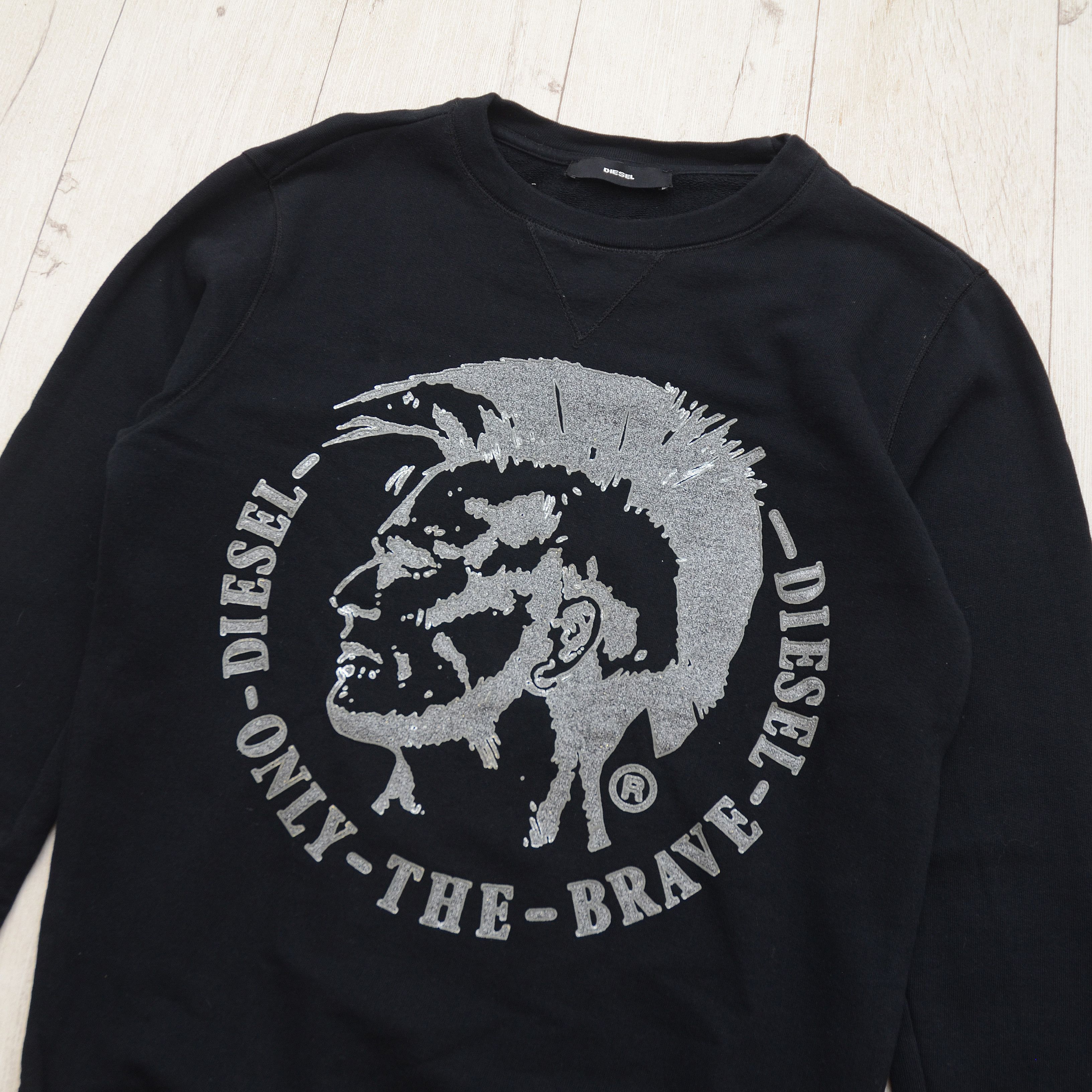 Diesel DIESEL Sweatshirts Size S Crew Neck Pullover Jumper Size S / US 4 / IT 40 - 4 Thumbnail