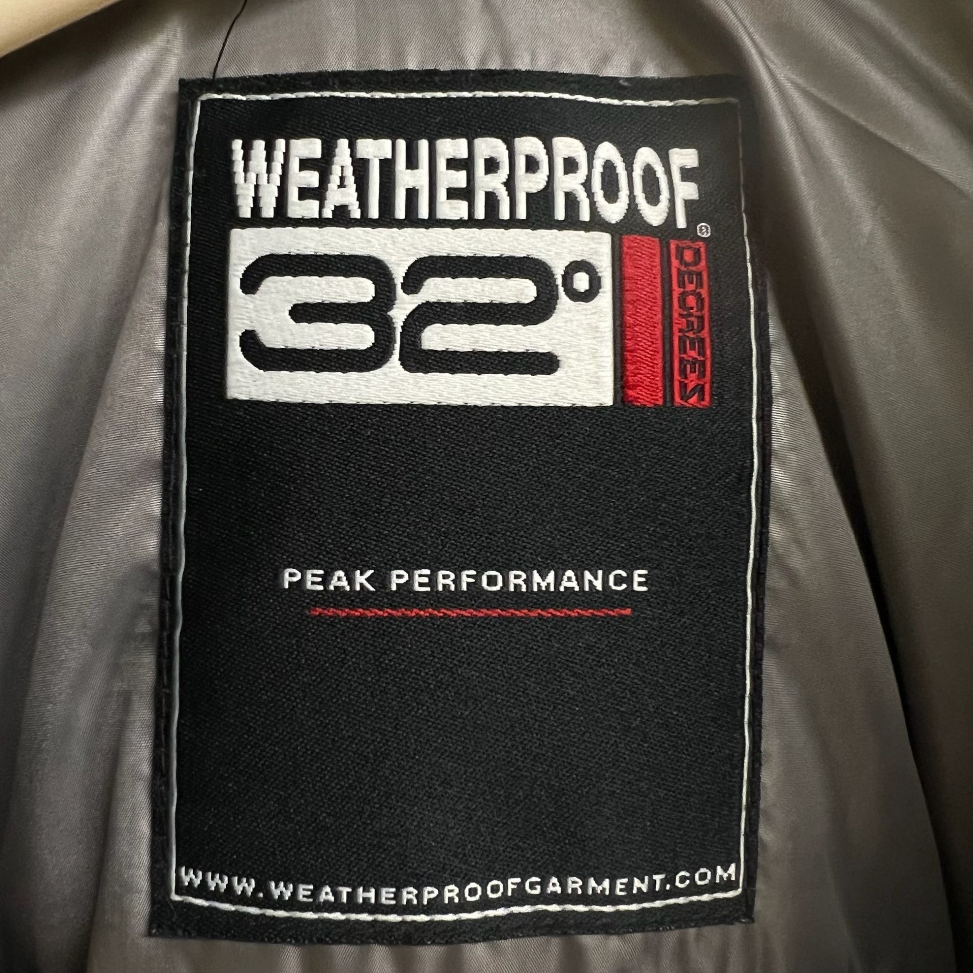 Weatherproof Weatherproof 32 Degree Mens Black Down Jacket W/ Zipper Pock Size US L / EU 52-54 / 3 - 8 Thumbnail