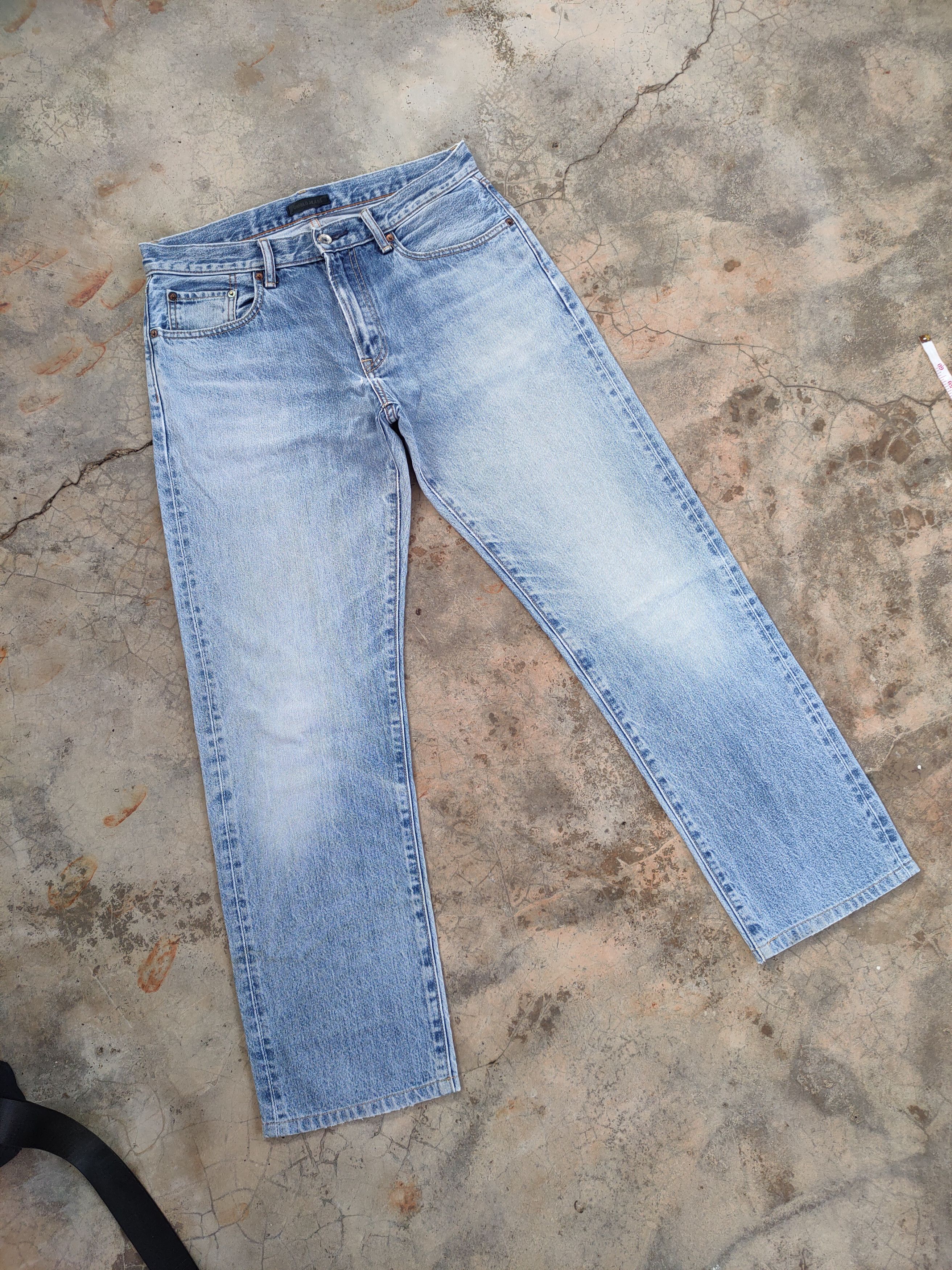 Japanese Brand W32 VINTAGE JAPANESE FADED DISTRESSED JEAN DENIM PANTS Size US 32 / EU 48 - 2 Thumbnail