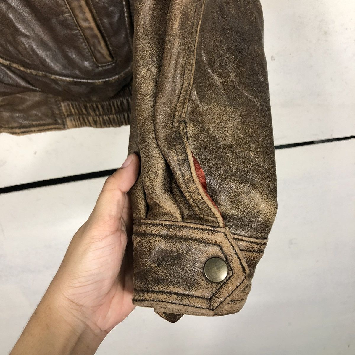 Japanese Brand VINTAGE PARACHUTE BIKER LEATHER JACKET BLANKET ISSEY MIYAKE Size US L / EU 52-54 / 3 - 17 Thumbnail