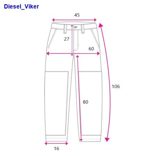 Diesel Diesel VIKER Jeans 008SV Straight Vintage Wash Blue 34x32 Size US 34 / EU 50 - 2 Thumbnail