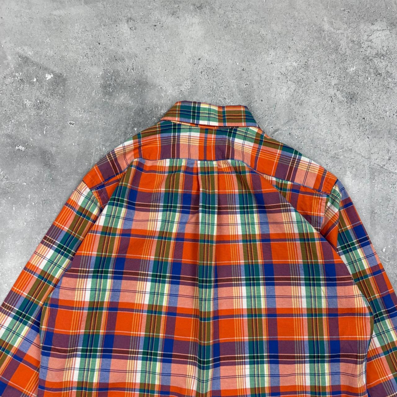 Ralph Lauren Ralph Lauren Slim Fit Stretch Oxford Plaid Button-Up Shirt Size US M / EU 48-50 / 2 - 19 Thumbnail