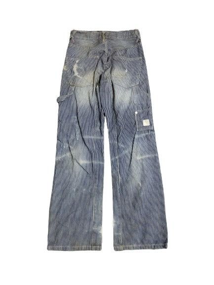 PPFM PPFM Double Knee Hickory Stripe Washed Pants Size US 29 - 2 Thumbnail