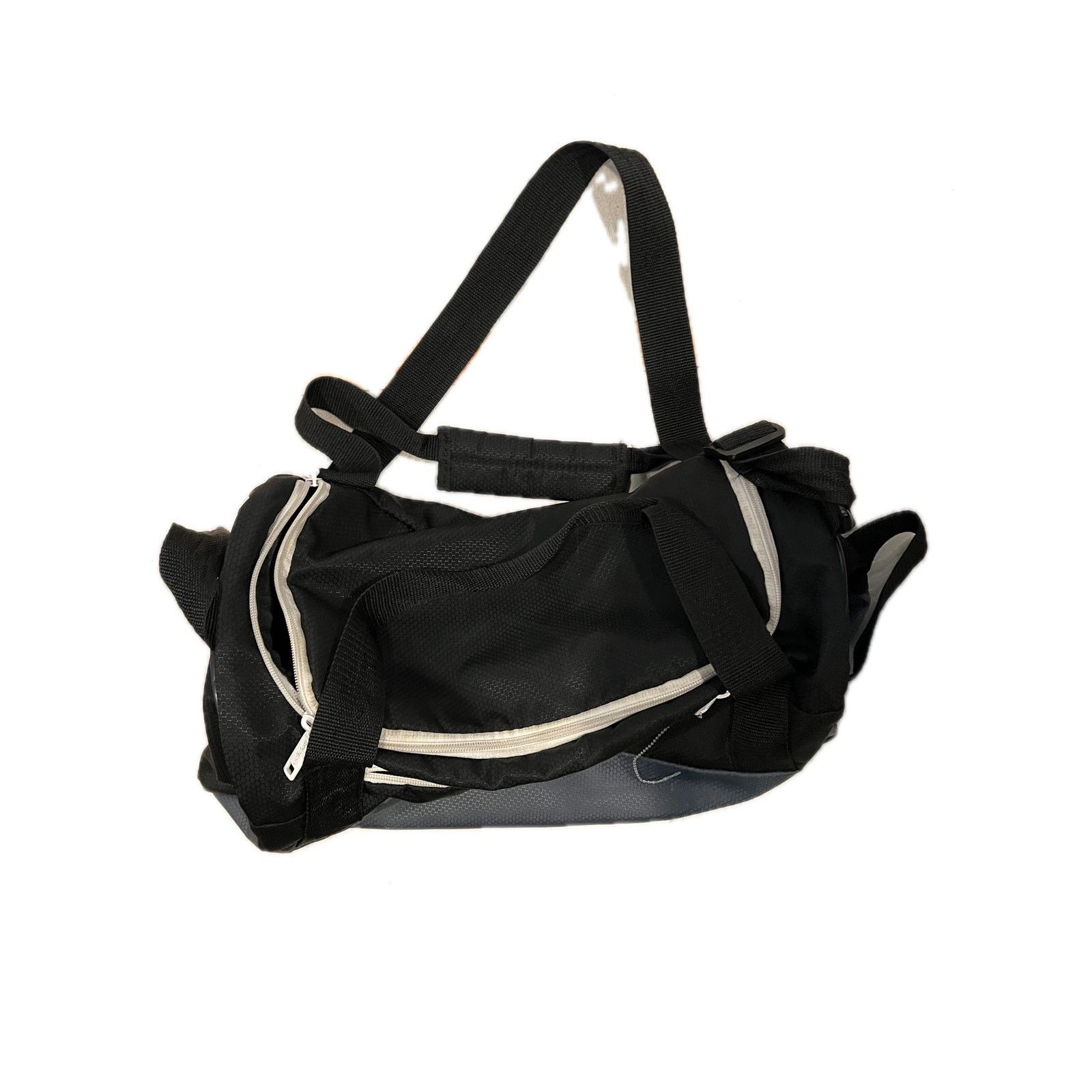 Adidas Adidas Defender Small 16"x10"x8" Black Gray Duffel Gym Bag Size ONE SIZE - 2 Thumbnail
