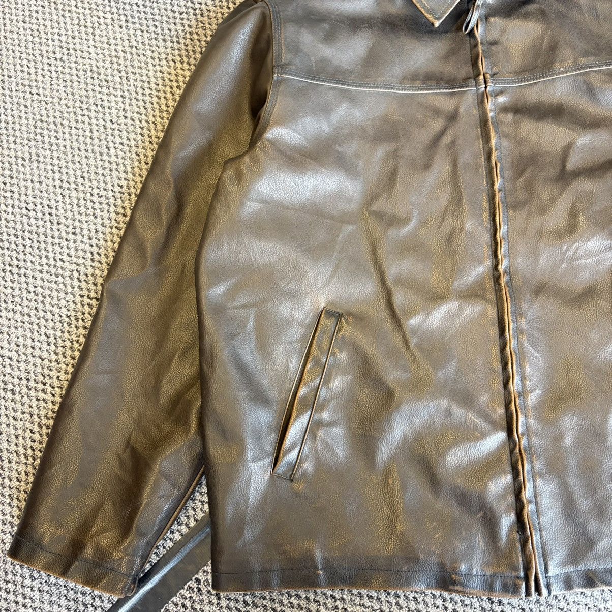 U.S. Polo Assn. US Polo Assn Leather Jacket Size US XL / EU 56 / 4 - 6 Thumbnail