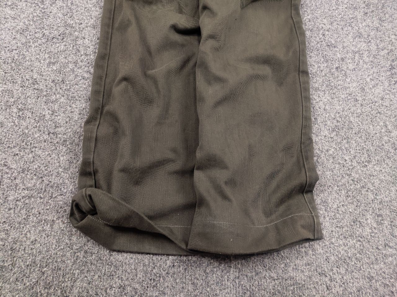 Diesel 55DSL by Diesel Vintage Military Baggu Green wide leg Pants Size US 34 / EU 50 - 6 Thumbnail