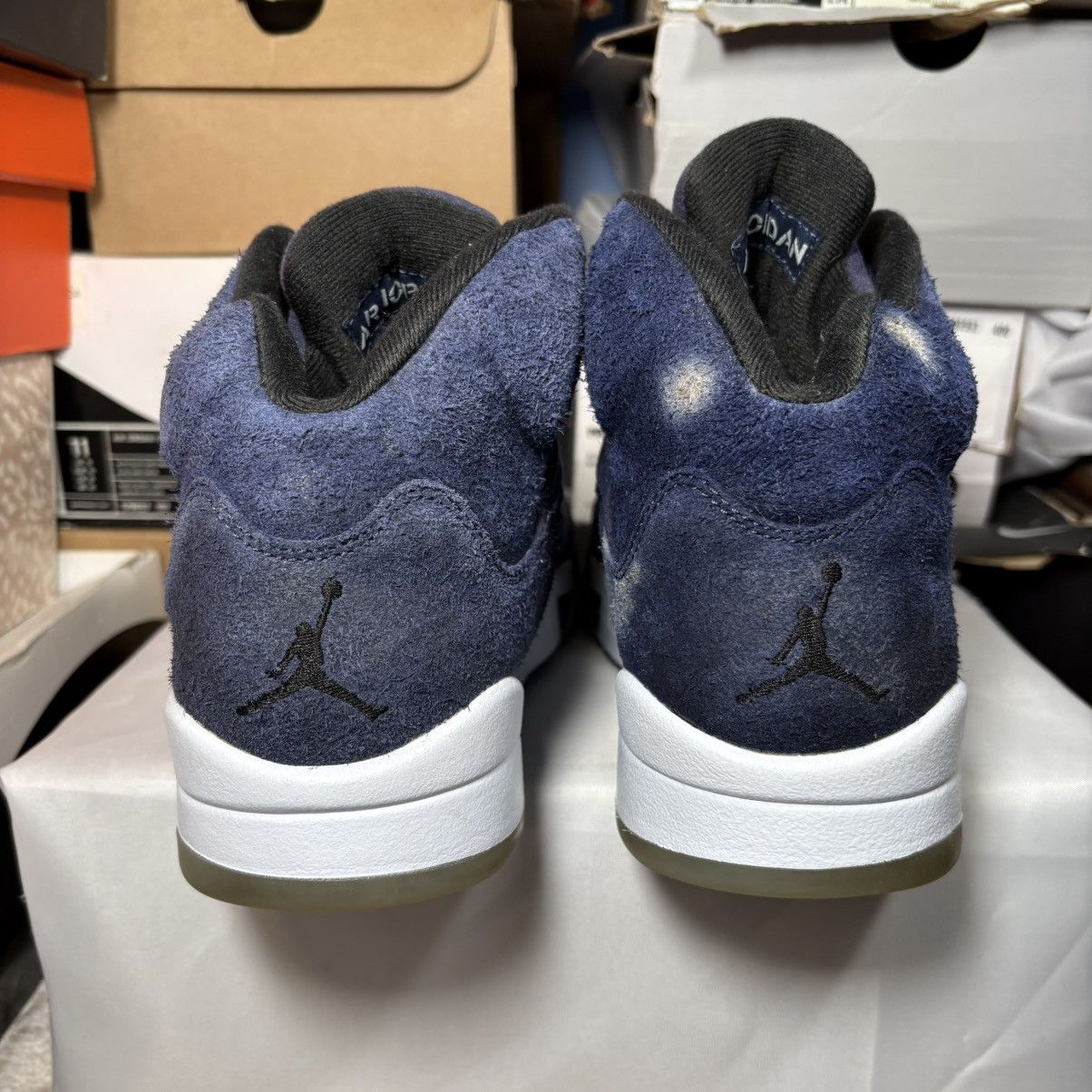 Jordan Brand Size 9.5 - Air Jordan 5 Retro SE Midnight Navy Size US 9.5 / EU 42-43 - 4 Thumbnail